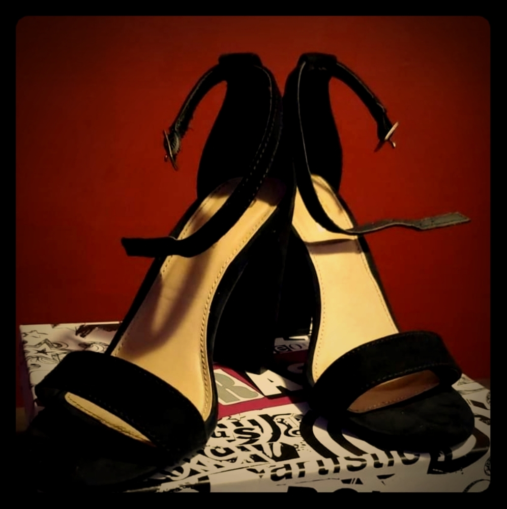 Black heels